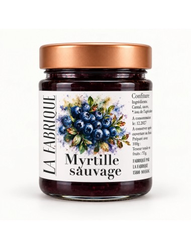 Confiture Bio de Myrtille