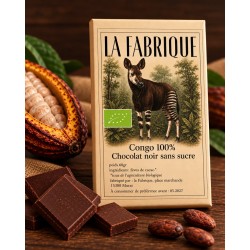 Tablette de chocolat noir...
